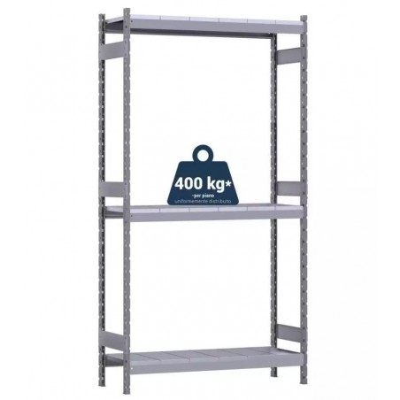 Heavy Shelf with Shelves Kompos 186Lx60Px240H Cm