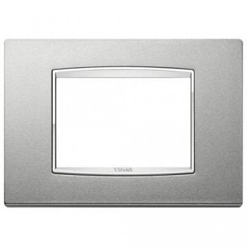 20653.C13 Classic Plate 3M Matt Silver Eikon