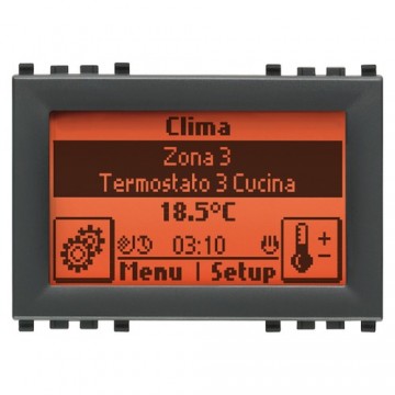 21509 Centrale Touch Screen 3M Grigio Eikon Evo