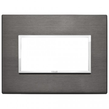 21654.03 Eikon Lava Gray 4M cover plate