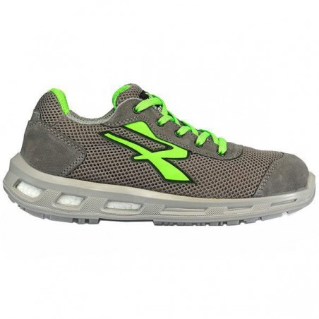 Scarpe Summer Grigio/Verde Basse 39 S1P Upower