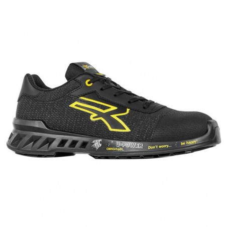 Frank Shoes Black/Yellow Low 39 S1P Upower