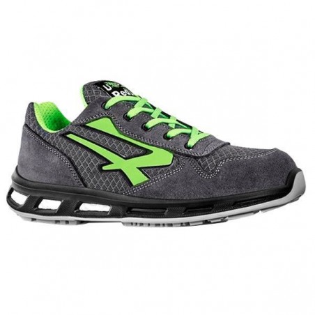 Scarpe Point Grigio/Verde Basse 41 S1P Upower