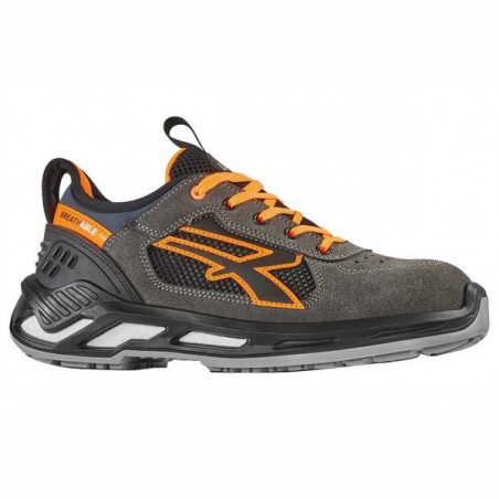 Chaussures Basses Ryder Gris/Orange 39 S1P Upower