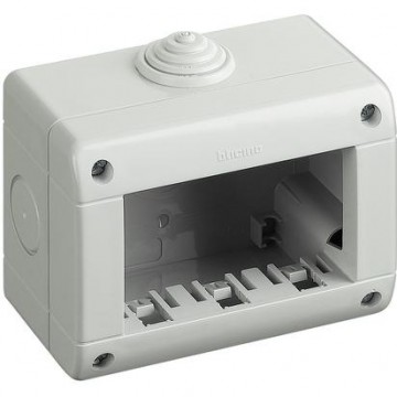 25403 Custodia IP40 3 Moduli Idrobox