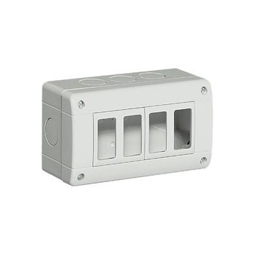 25404 Custodia IP40 4 Moduli Idrobox