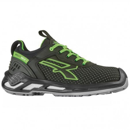 Bryan Shoes Black/Green Low 39 S3 Upower