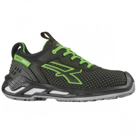 Scarpe Bryan Nero/Verde Basse 44 S3 Upower