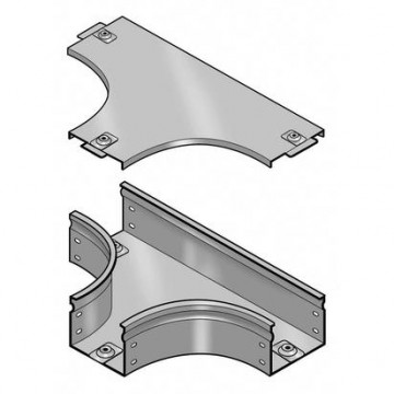 31Asc100Z Derivazione Piana a T" 100X75 mm Z P31