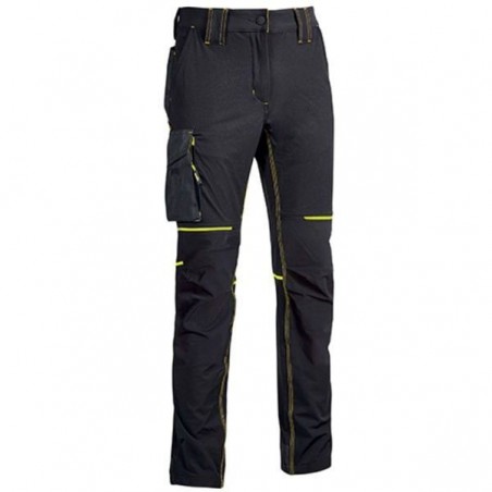 Pantalon noir carbone M World Upower