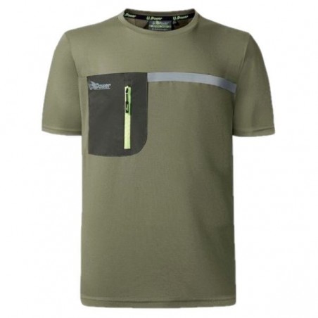 T-shirt Christal Upower Burnt Olive S