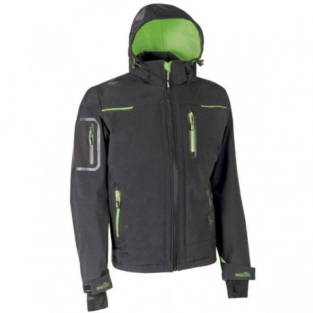 Asphalt Gray Green M Space Upower jacket