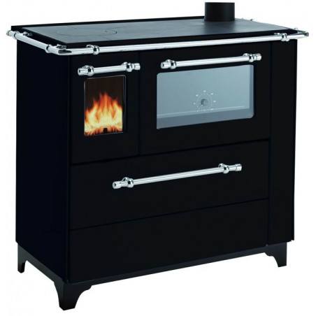 Royal Palazzetti New Betty 4.5 Black Wood-burning Cooker