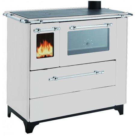 Royal Palazzetti New Betty 4.5 White Wood-burning Cooker