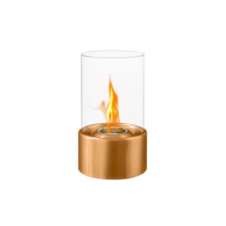 Bioethanol table fireplace MARSIGLIA Bronze D16 x H27 internal external