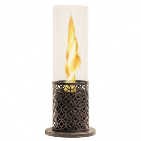 Table bioethanol fireplace TOLOSA Black Gold D20 x H49,5 internal external