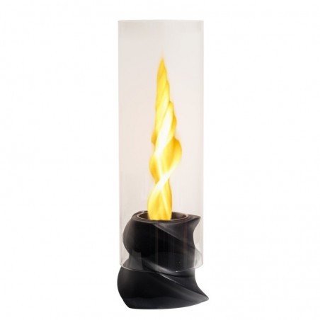 Table bioethanol fireplace NIZZA Black D14,5 x H46,5 internal external