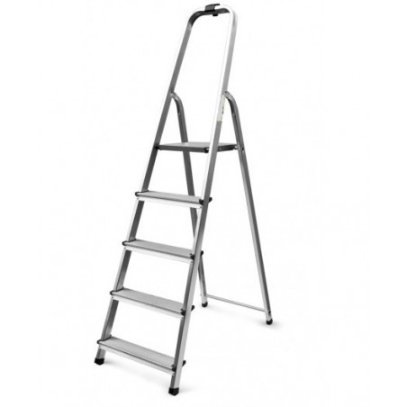 Divina Home Aluminum domestic ladder 5 steps DH53832