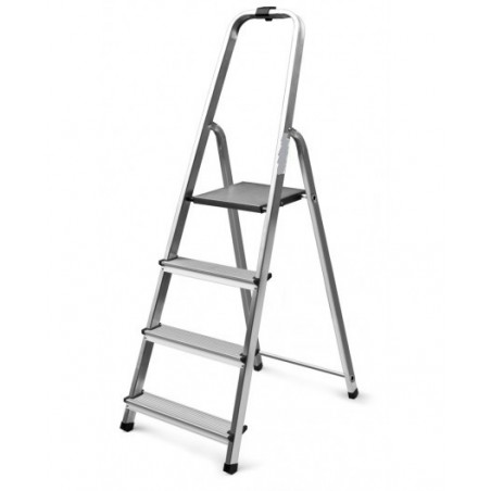 Divina Home Aluminum domestic ladder 4 steps DH53831