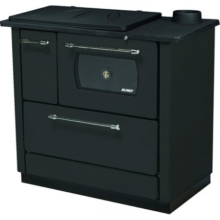 Blinky wood stove with Bella Nero oven