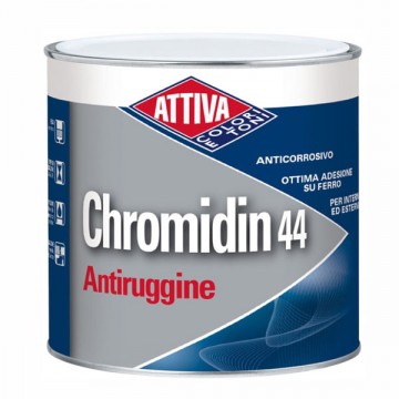 Antiruggine L 2,5 Rosso Ossido Chromidin 44 Attiva