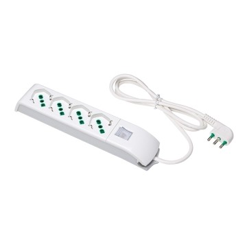 410100 Power strip with 1,5M cable 3G1 4P17/30+I