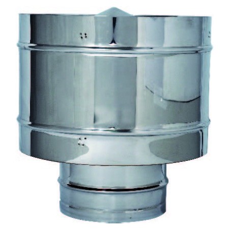 Smokestack 4 Winds Round Base D.120Mm Europrofil