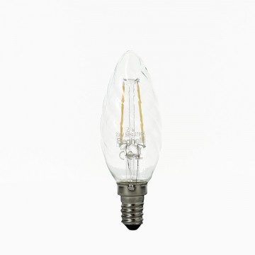 56411 Beghelli Zafiro Lampe Led Torsadée 2W