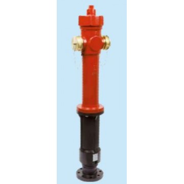 66/B Above ground hydrant Dn100 2 Outlets Uni70 Depth 500