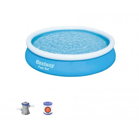 Piscina Fast Tonda Filtro 1C 366 h 76 Bestway BW57274