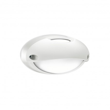 Oval Airy Top Lampe 300 Blanc