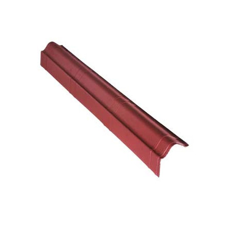 Scossalina Laterale per Estremità Lastre Ondulate Onduvilla Rosso Sfumato 104x11 cm