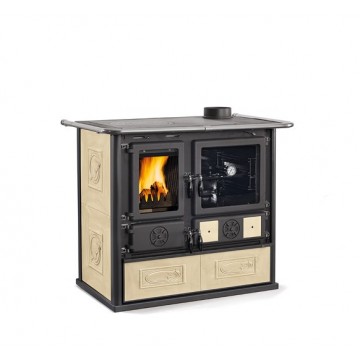 Nordic Wood Stove Rosetta Liberty 7.2 Kw Parchment Mod. 7013158