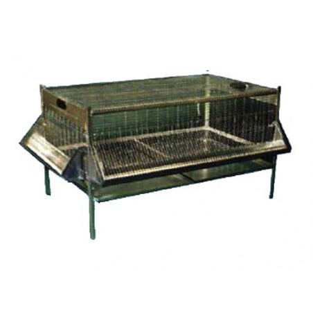 Gabbia per Pulcini Antitopo 94x54x63 cm