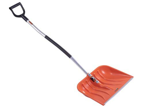 BADILE PALA PER NEVE GRANO POLIPROPILENE MANICO ALLUMINIO BRIXO L48xP37xH144 CM