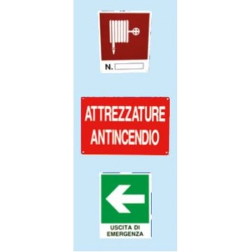 87 Cartello Indicazione Allarme Antincendio