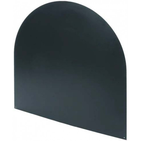 Piastra Salvapavimento Semitonda per Stufe e Camini 74x74 cm