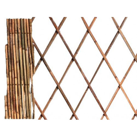 Traliccio Estensibile in Bambù 90x240 cm