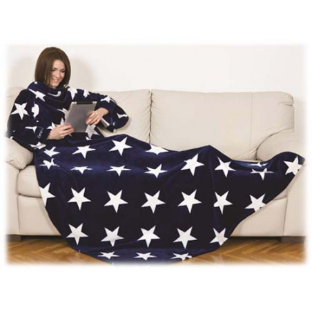 Coperta Pile Soffice Plaid Deluxe Stars Kanguru 140x210 cm