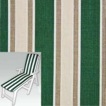 Cuscino Multiriga Verde Sdraio 72+90X44X4 Xtra