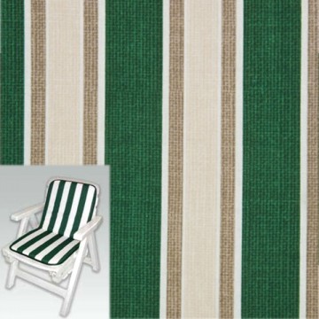 Cuscino Multiriga Verde Sedia Basso 49+40X44 Xtra