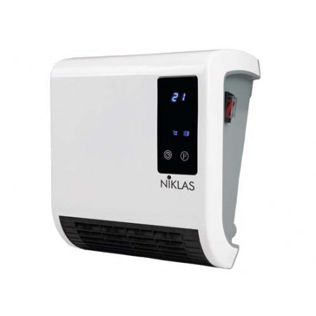 Termoventilatore Caldobagno Elettrico Niklas Trendy Digital 2000W