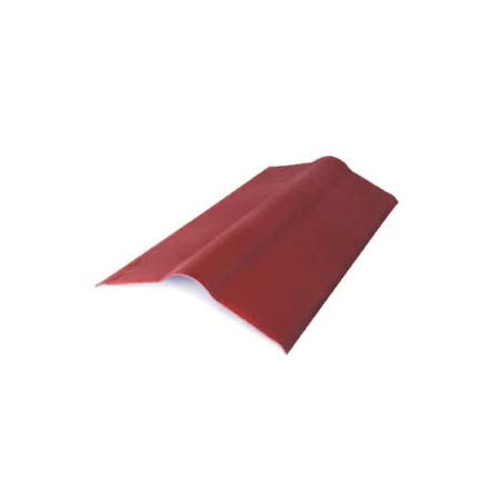 Colmo per Lastre Ondulate Copertura Tetti Onduline Intense Rosso 100x33 cm