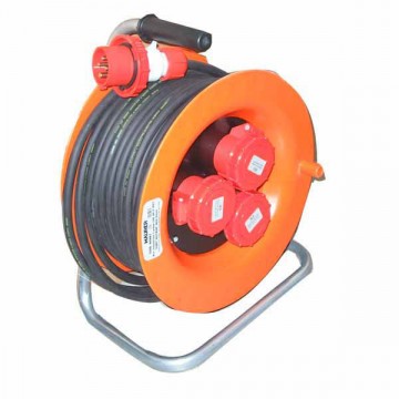 Cable reel m 30 4X2,5 3X3Pt Cee Ip55 Rosi