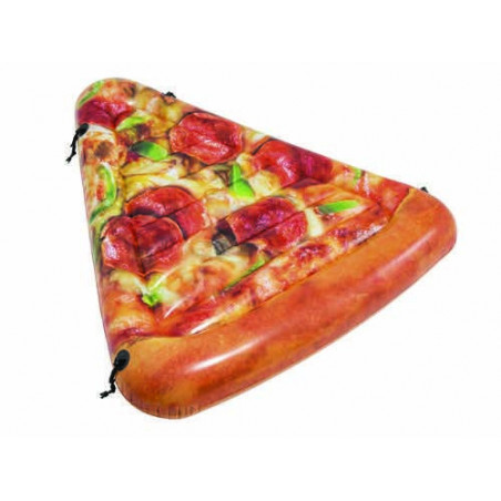 Materassino Forma Pizza Gonfiabile per Piscina Intex 175x145 cm