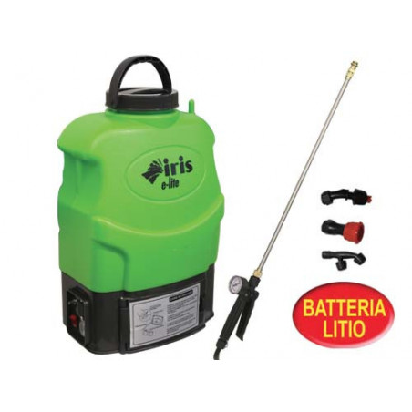 Pompa Irroratrice a Batteria Iris Garden E-Lite 16 Lt