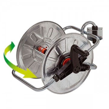 Wall Hose Reel m 50 Zn Rotating 130 Agrati