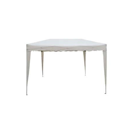 Gazebo Pieghevole Struttura in Acciaio con Sacca Camel Bianco 3X2 mt