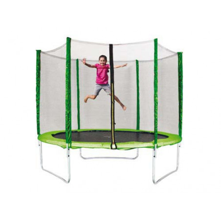 Trampolino Tappeto Elastico con Rete di Protezione Bimbo Jumpy Ø 244 cm