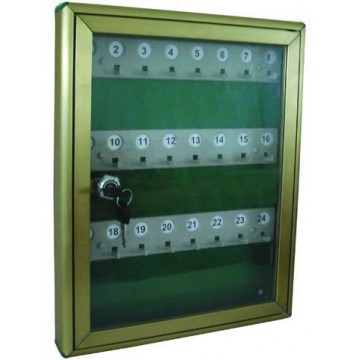 Bacheche Portachiavi Blinky Alluminio 24 Posti cm.29X37X4